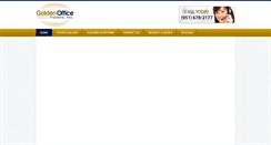 Desktop Screenshot of goldenofficetrailers.com